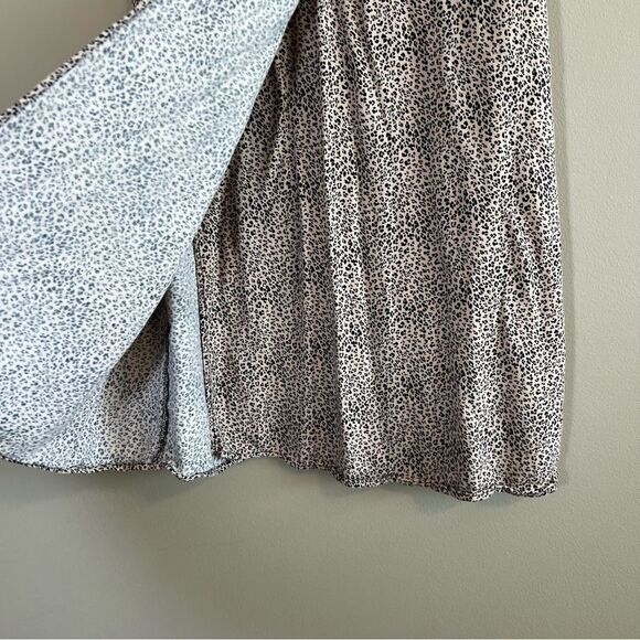 ✨ Urban Romantics Women’s Cheetah Wrap Midi Skirt Small - Picture 3 of 8